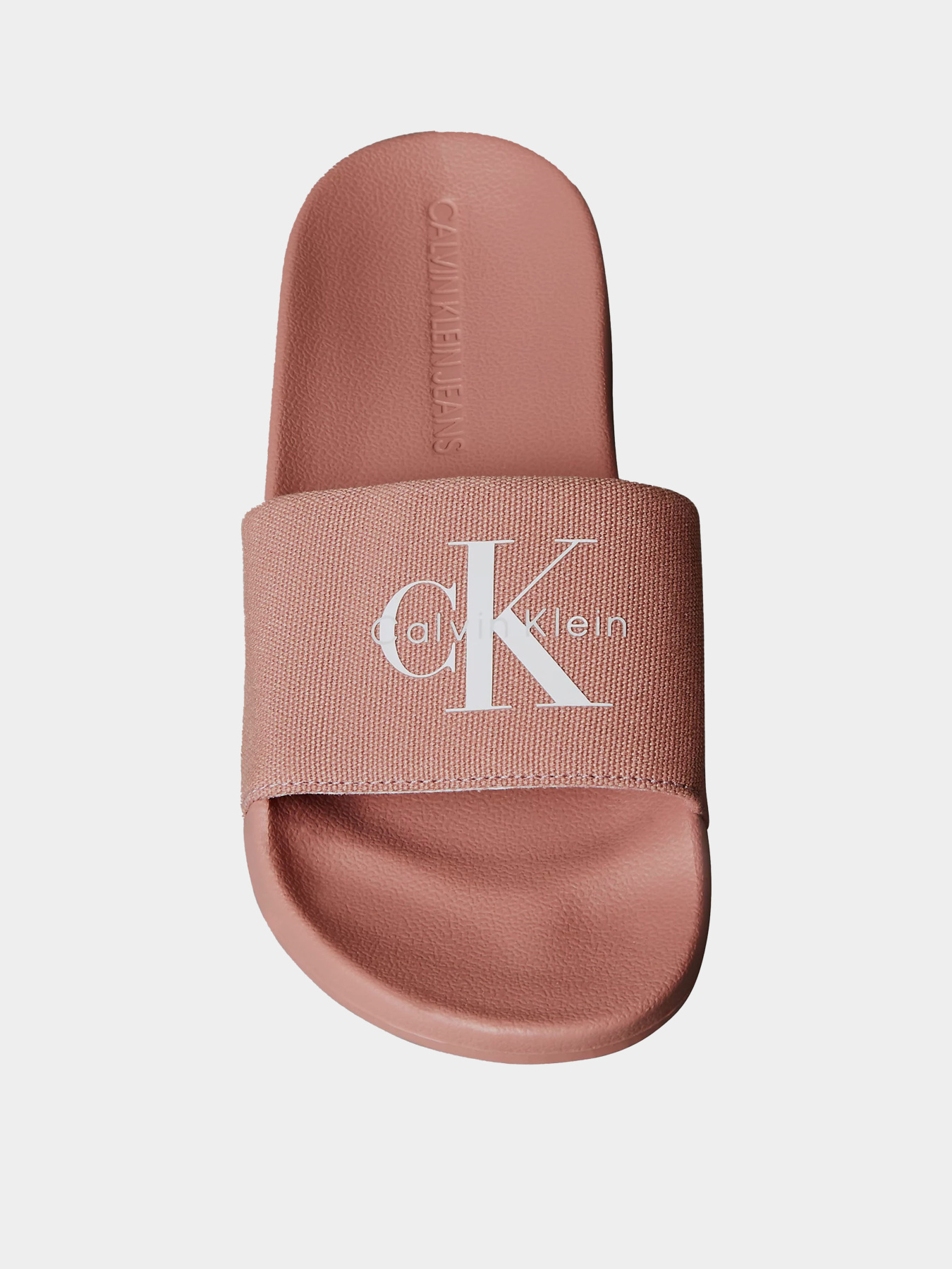 Шлёпанцы Calvin Klein SLIDE MONOGRAM WN LOGO CK модель YW0YW01967-TZ6 Фото