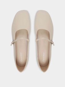 Туфлі та лофери Calvin Klein OBLIQUE BALLERINA MJ LTH HDW модель HW0HW02847-ABH Фото