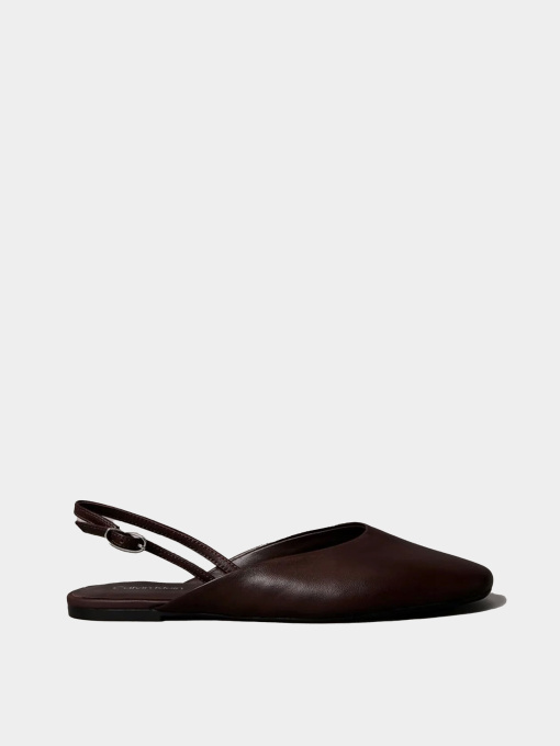Туфли и лоферы Calvin Klein OBLIQUE BALLERINA SLINGBACK LT модель HW0HW02852-VH2 Фото