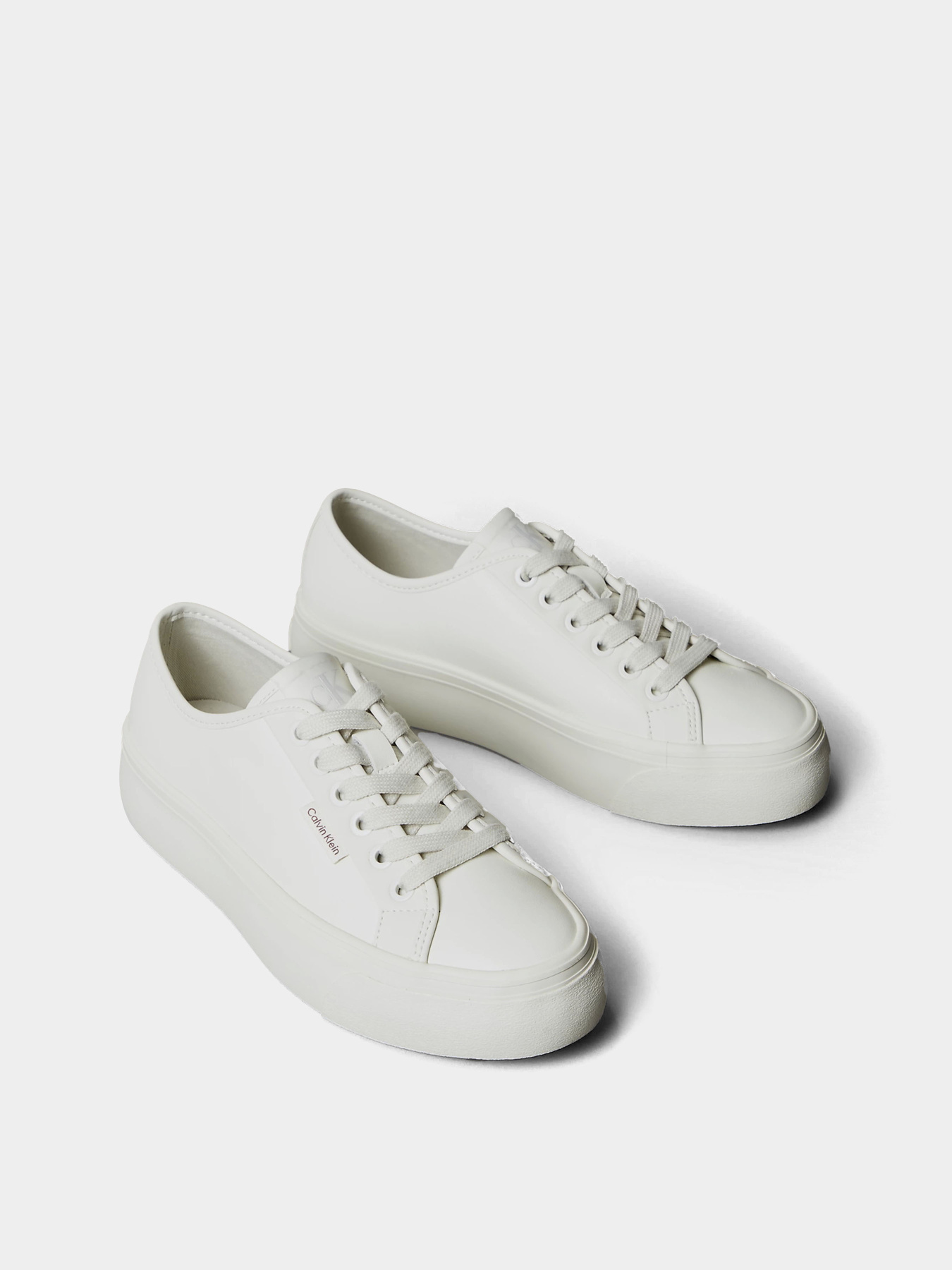 Кеды Calvin Klein VULC FLATF LACE UP LTH модель YW0YW01932-YAJ Фото