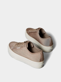 Кеди Calvin Klein VULC FLATFORM LACE UP MOIRE модель YW0YW02012-PBO Фото