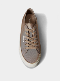 Кеди Calvin Klein VULC FLATFORM LACE UP MOIRE модель YW0YW02012-PBO Фото