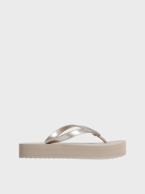 Шльопанці Calvin Klein FLATFORM FLIP FLOP MET TPU модель HW0HW03120-PBO Фото