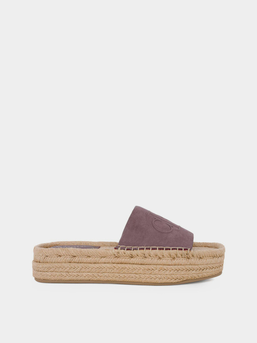 Шлёпанцы Calvin Klein FLATF ESPA MULE NUB MG модель HW0HW02890-PD8 Фото