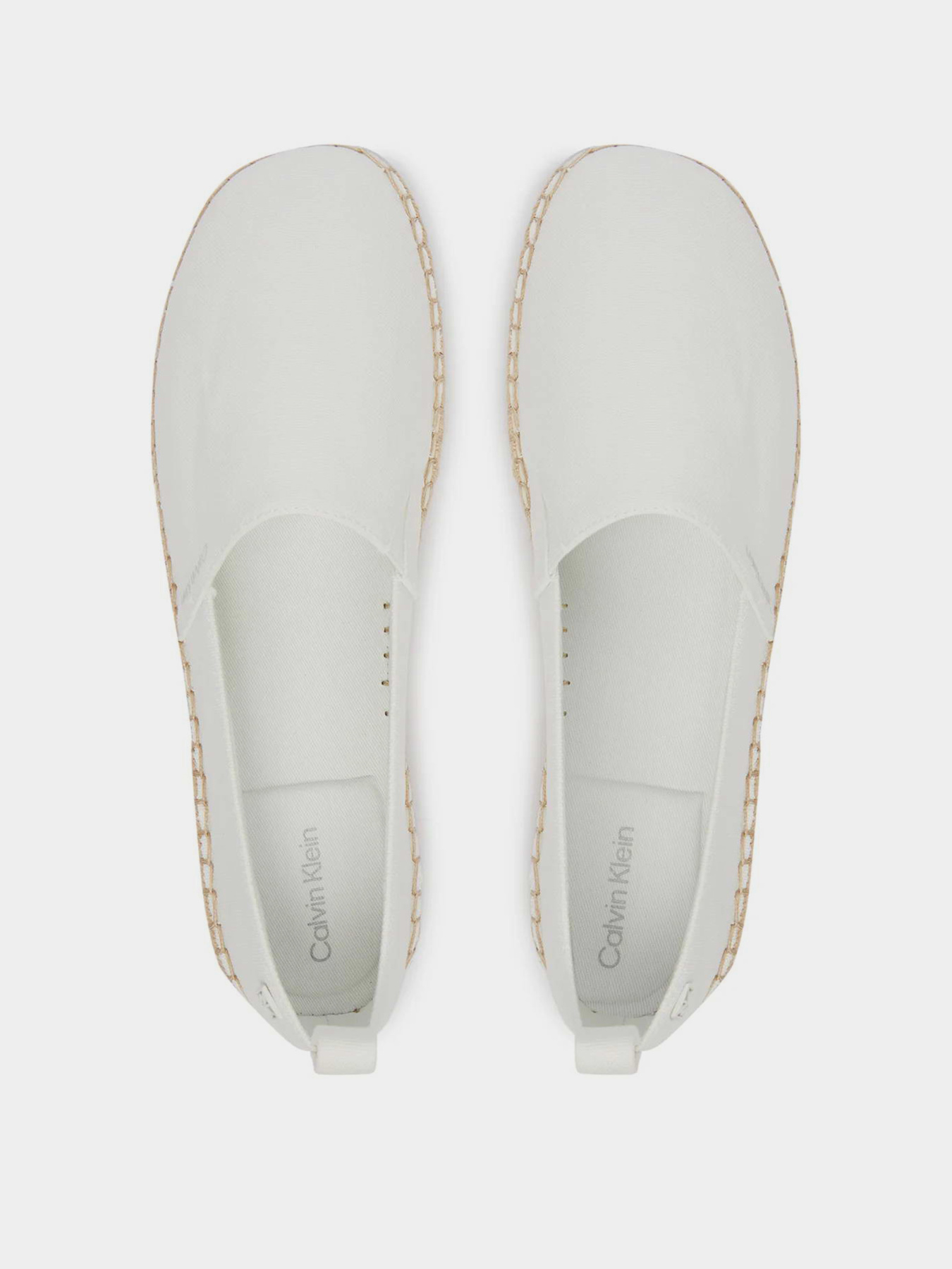 Сліпони та мокасини Calvin Klein OBLIQUE ESPADRILLE CANVAS модель HW0HW02931-YAD Сліпони та мокасини Calvin Klein OBLIQUE ESPADRILLE CANVAS модель HW0HW02931-YAD Фото