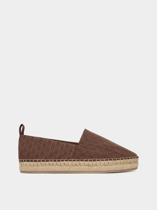 Слипоны и мокасины Calvin Klein OBLIQUE ESPADRILLE AOP модель HW0HW02933-HJO Фото