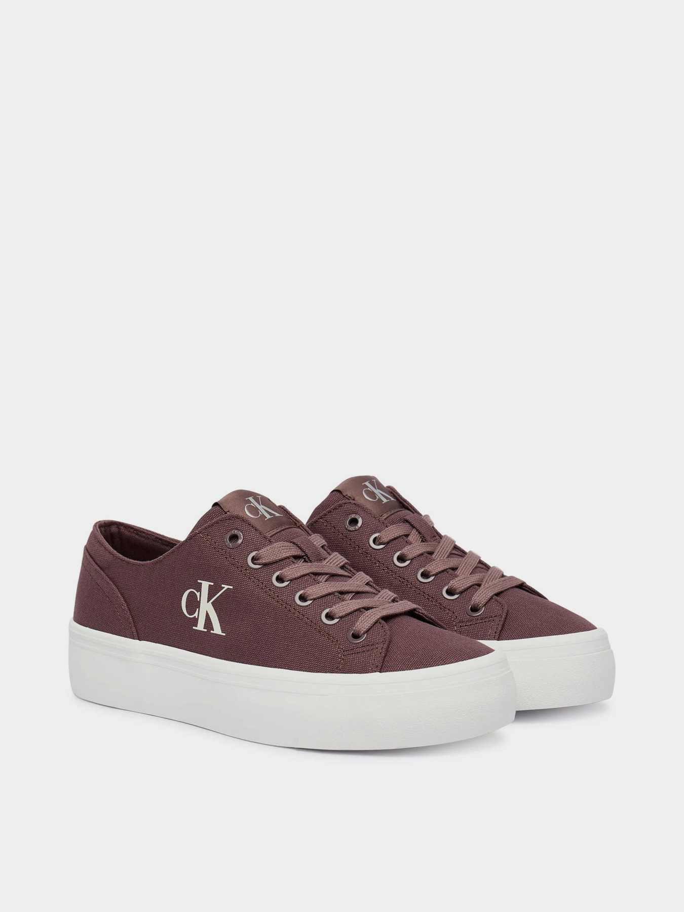 Кеды Calvin Klein VULC FLATFORM LOW CANVAS MG модель YW0YW01763-PD8 Фото