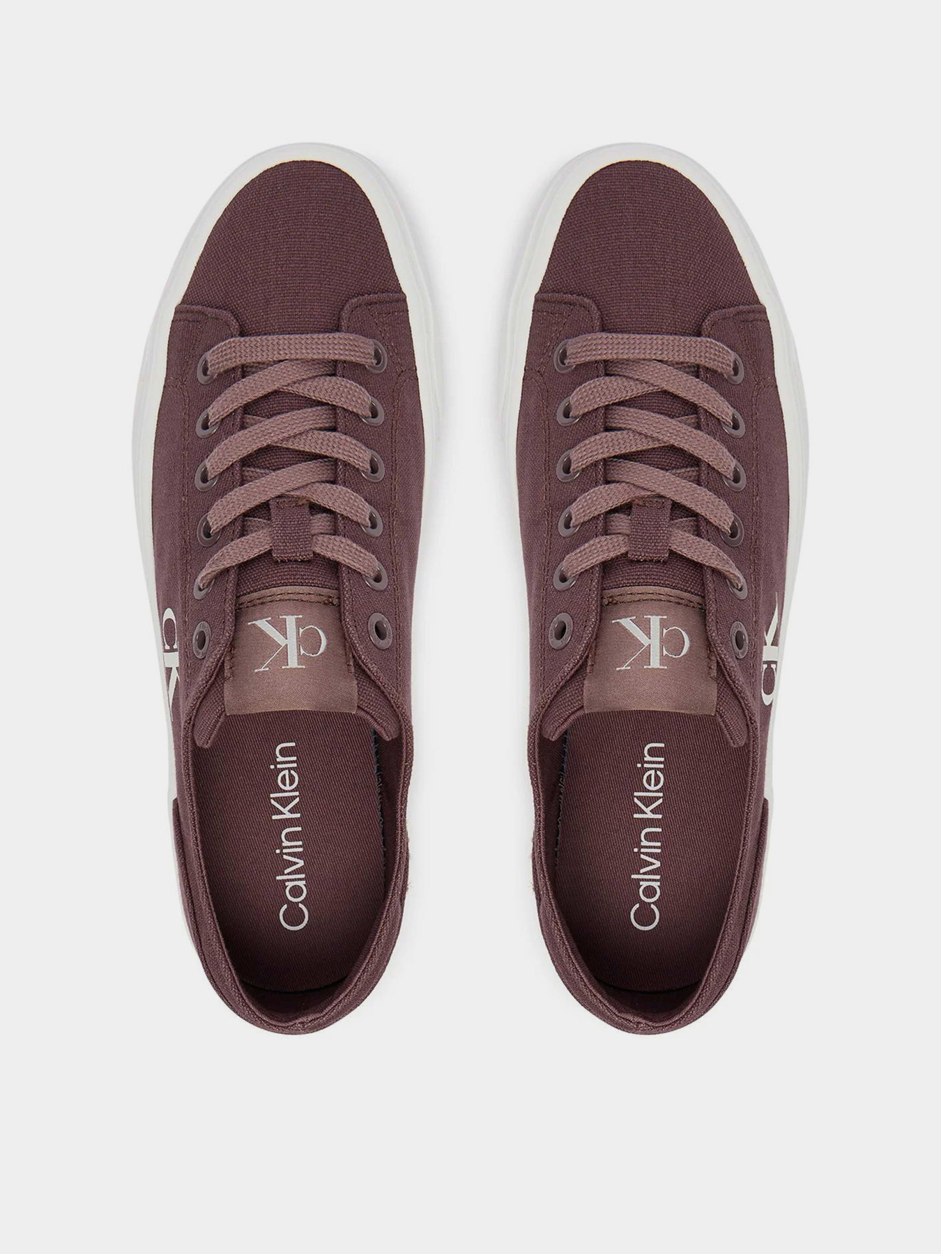Кеды Calvin Klein VULC FLATFORM LOW CANVAS MG модель YW0YW01763-PD8 Фото