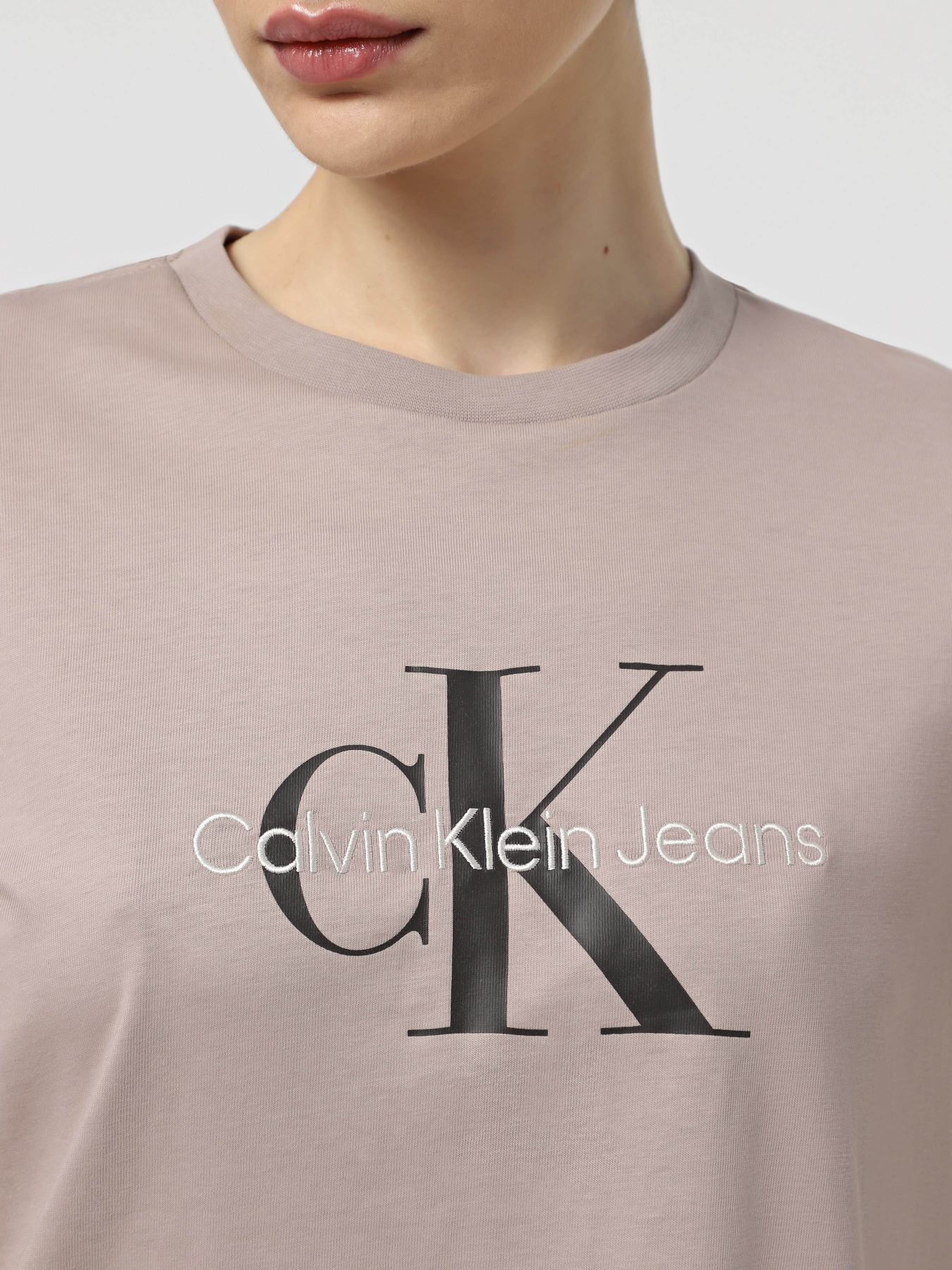 Футболки и поло Calvin Klein Jeans Monogram модель 00040WL259-PCF Фото