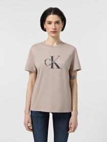 Футболки и поло Calvin Klein Jeans Monogram модель 00040WL259-PCF Фото