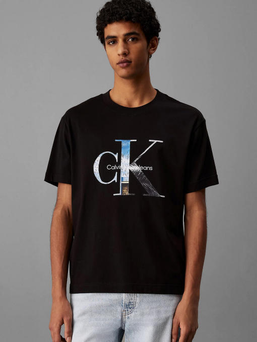Футболки і поло Calvin Klein Jeans модель J30J327483-BEH Фото