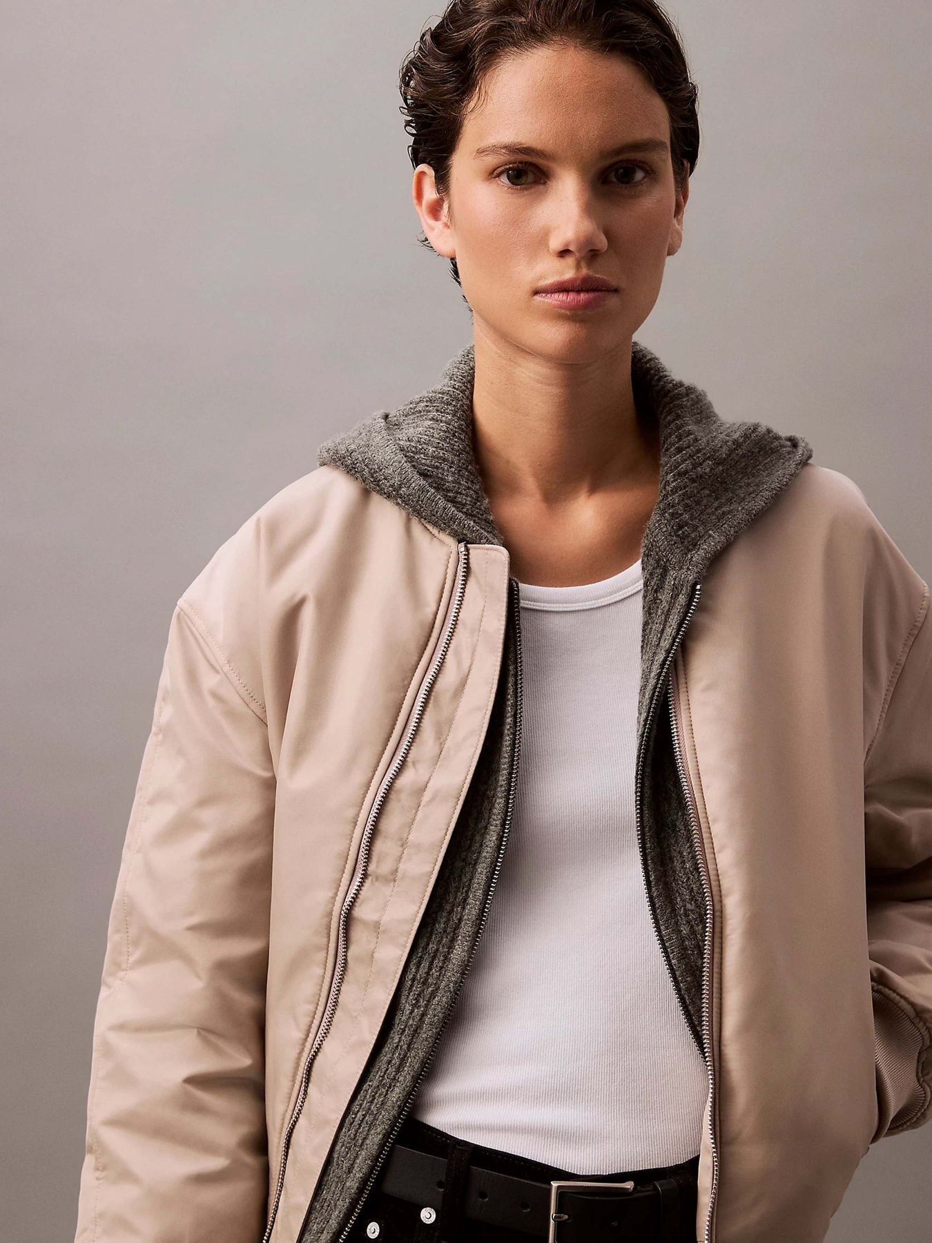 Куртки та дублянки Calvin Klein Jeans Ls Filled Nylon модель 00040WL591-PCF Фото