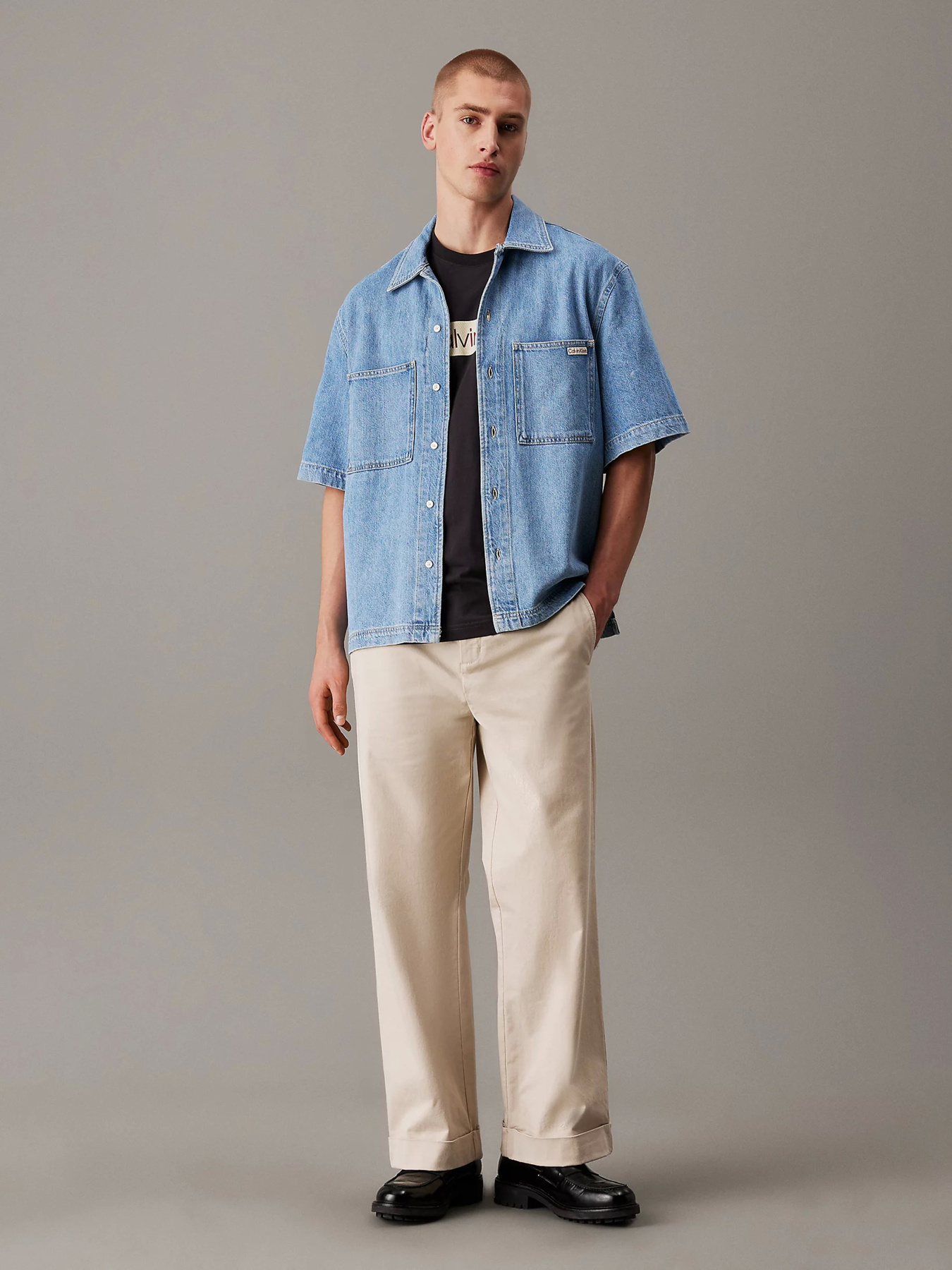 Сорочки Calvin Klein Jeans модель J30J327512-1AA Фото