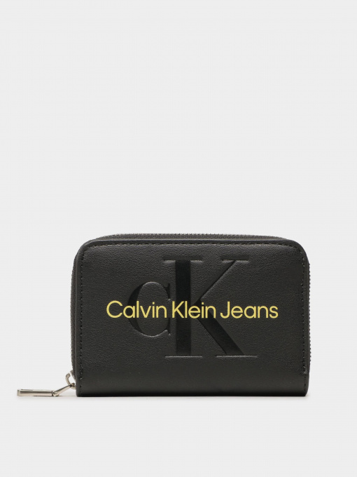 Гаманці Calvin Klein Sculpted Med Zip Around Mono модель K60K607229-0GN Фото