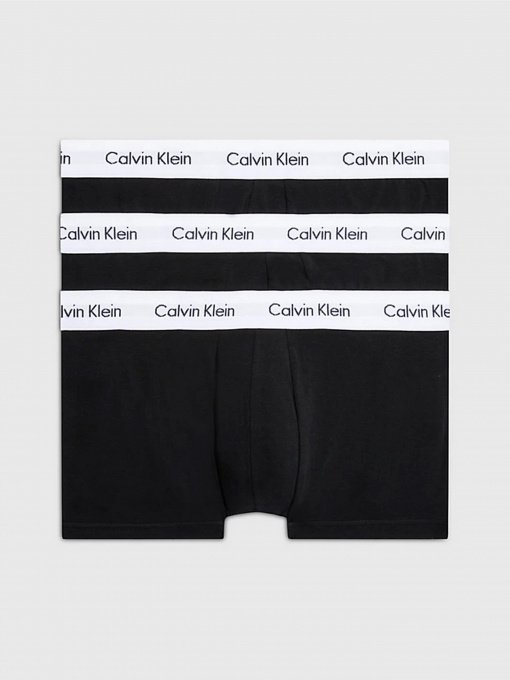 Нижнее белье Calvin Klein Underwear 3p Low Rise Trunk модель 0000U2664G-001 Фото