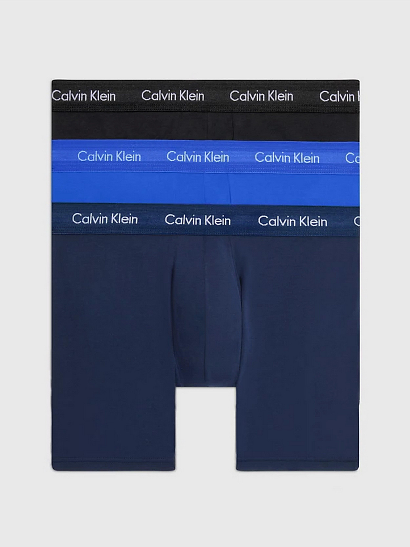 Нижня білизна Calvin Klein Underwear 3-Pack Boxers - Cotton Stretch модель 000NB1770A-4KU Нижня білизна Calvin Klein Underwear 3-Pack Boxers - Cotton Stretch модель 000NB1770A-4KU Фото