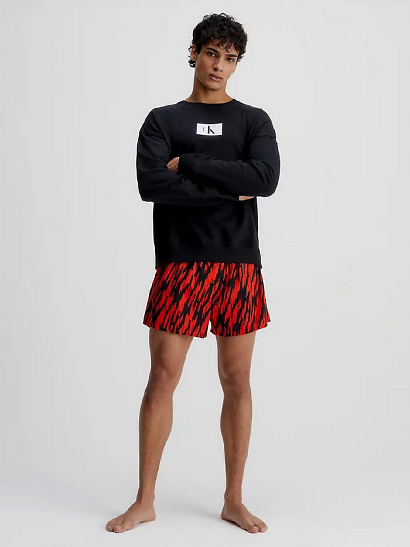 Худи и свитшоты Calvin Klein Underwear Ck96 модель 000NM2415E-UB1 Фото