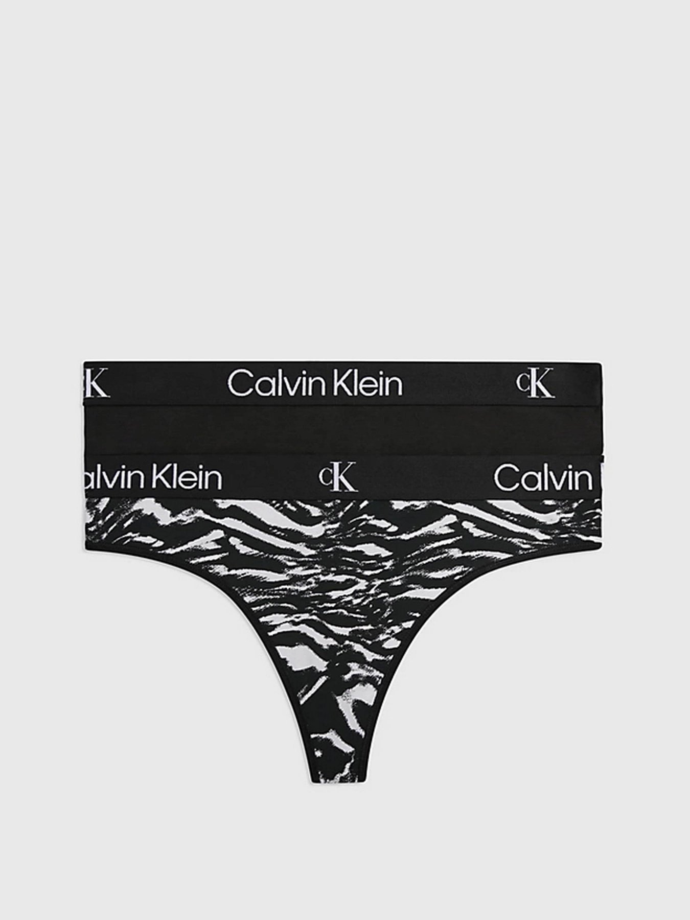 Нижня білизна Calvin Klein Underwear Modern Thong модель 000QD3990E-BIK Нижня білизна Calvin Klein Underwear Modern Thong модель 000QD3990E-BIK Фото
