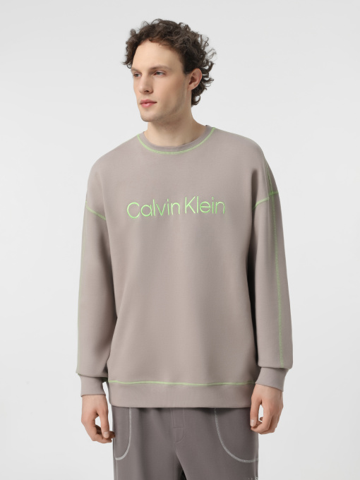 Худи и свитшоты Calvin Klein Underwear Ls Sweatshirt модель 000NM2458E-PET Фото