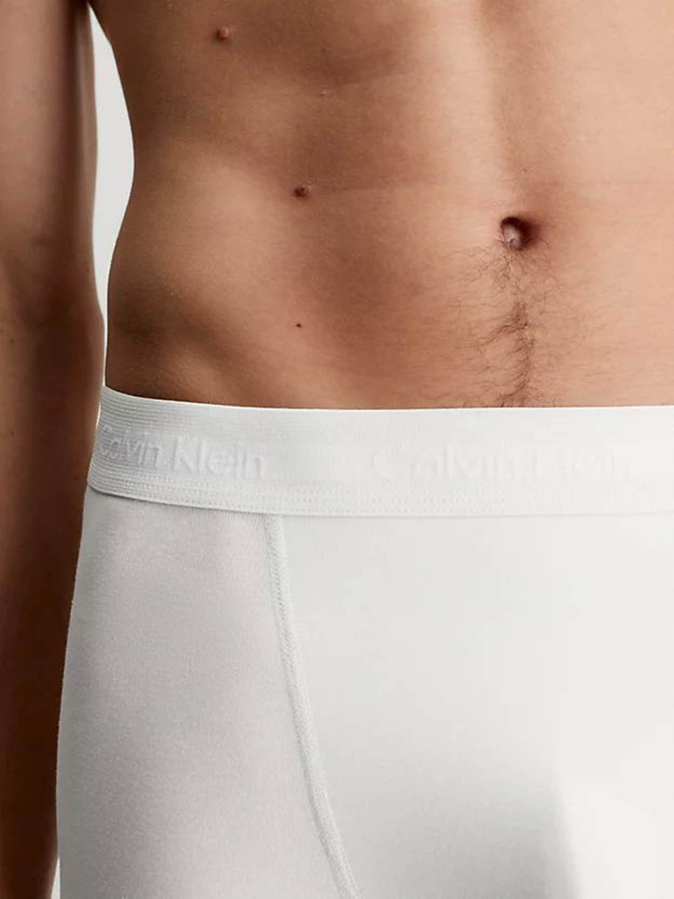 Нижнее белье Calvin Klein Underwear 3 Pack Trunks - Cotton Stretch модель 0000U2662G-H4Y Фото