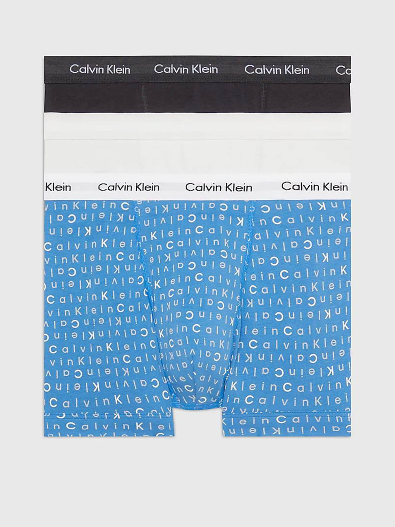 Нижнее белье Calvin Klein Underwear 3 Pack Trunks - Cotton Stretch модель 0000U2662G-H4Y Фото