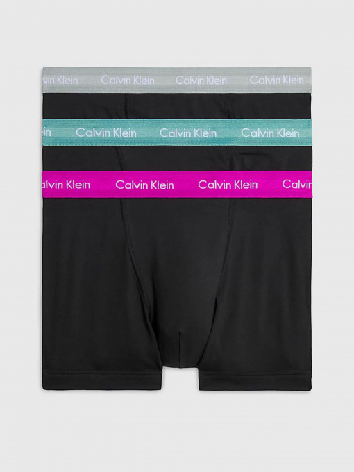 Нижнее белье Calvin Klein Underwear 3 Pack Trunks - Cotton Stretch модель 0000U2662G-H53 Фото