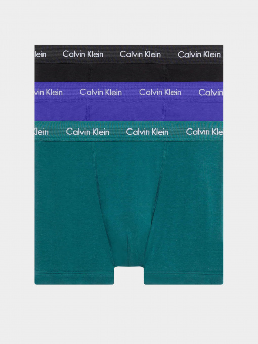 Нижнее белье Calvin Klein Underwear 3 Pack Trunks - Cotton Stretch модель 0000U2662G-JGO Фото