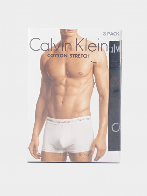 Нижня білизна Calvin Klein Underwear 3p Low Rise Trunk модель 0000U2664G-H55 Фото