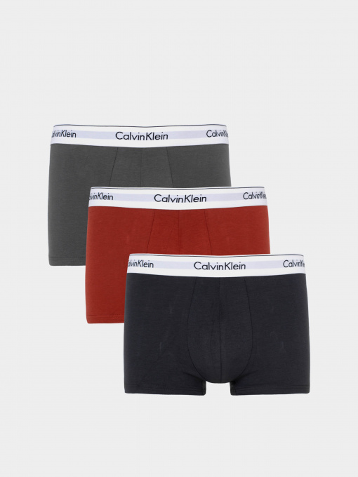Нижнее белье Calvin Klein Underwear Trunk 3Pk модель 000NB2380A-GWF Фото