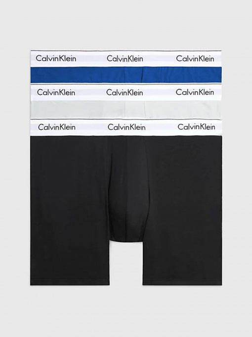 Нижнее белье Calvin Klein Underwear 3 Pack Boxer Briefs - Modern Cotton модель 000NB2381A-GW4 Фото