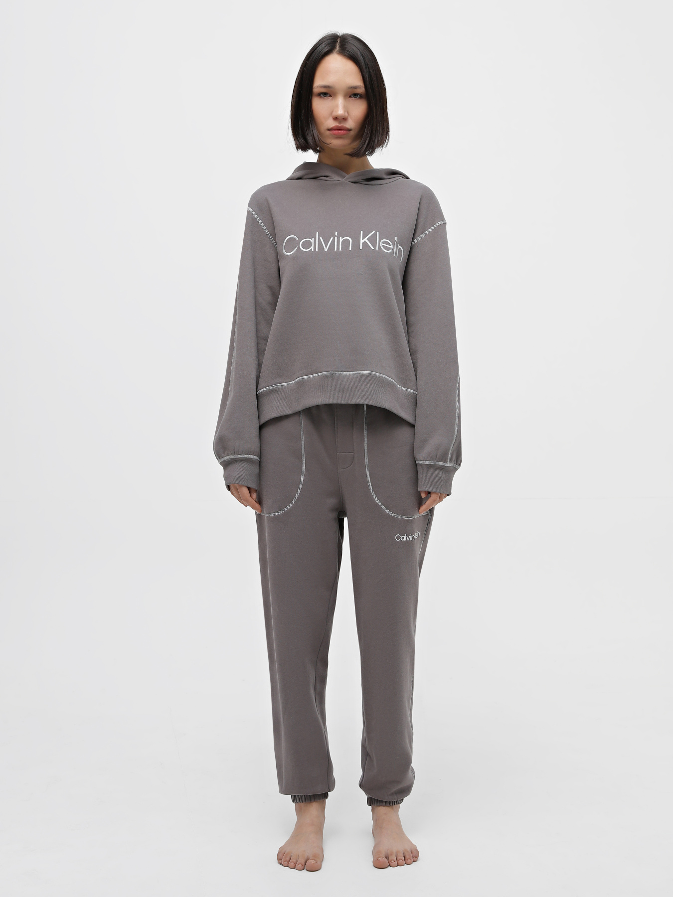 Брюки Calvin Klein Underwear Lounge Joggers - Future Shift модель 000QS7041E-PA7 Фото