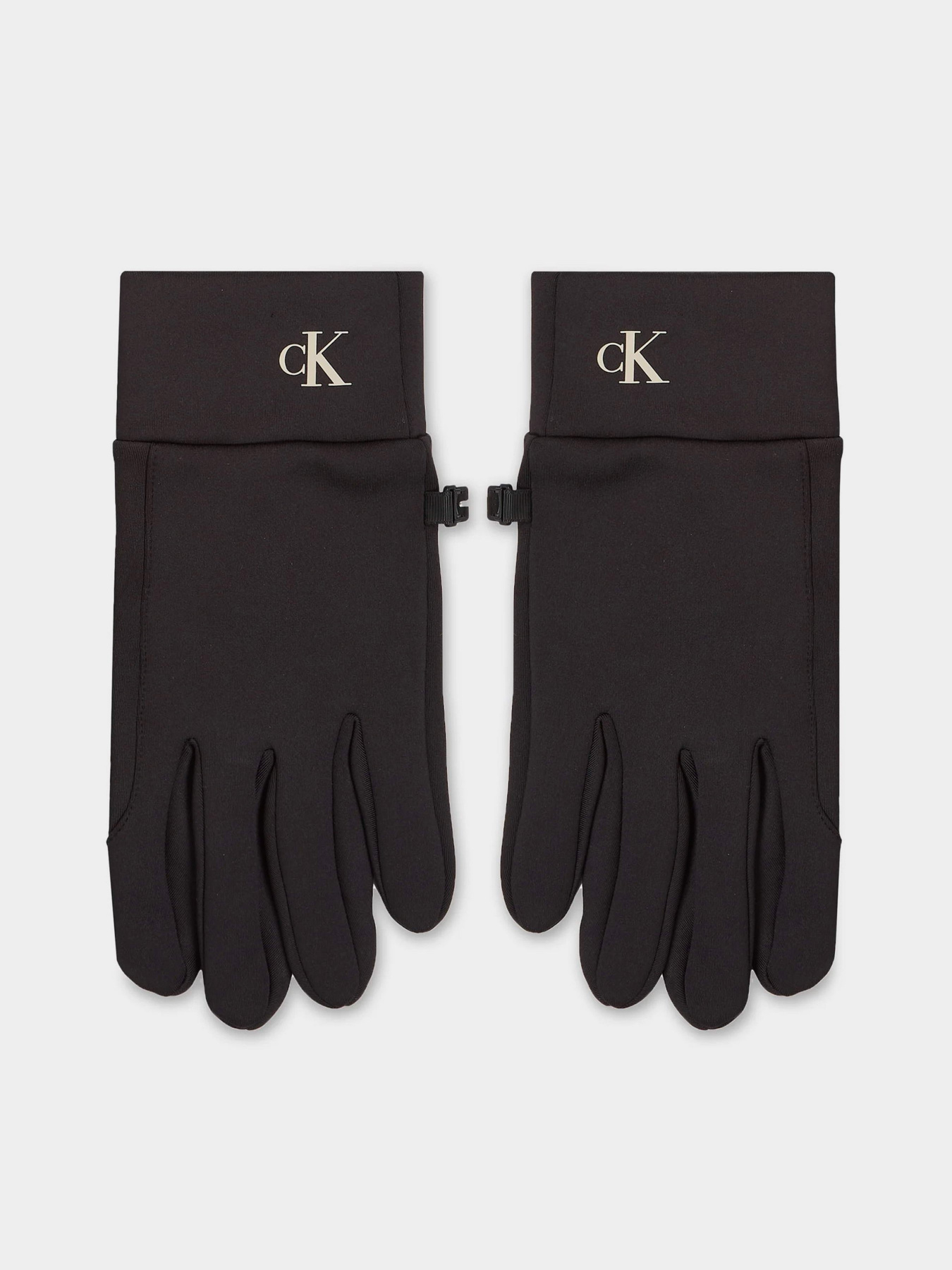 Перчатки и варежки Calvin Klein Monologo Embro Gloves модель K50K511178-BDS Фото
