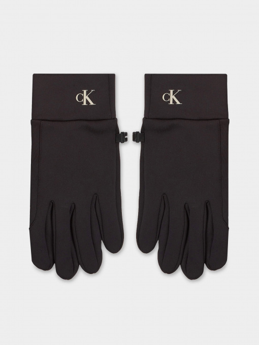 Рукавиці та рукавички Calvin Klein Monologo Embro Gloves модель K50K511178-BDS Фото