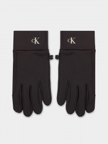 Перчатки и варежки Calvin Klein Monologo Embro Gloves модель K50K511178-BDS Фото