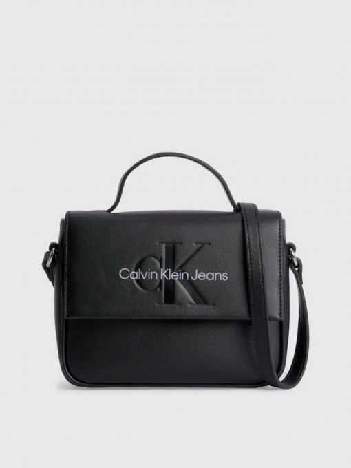 Сумки Calvin Klein Sculpted Boxy Flap Cb20 Mono модель K60K610829-0GJ Фото