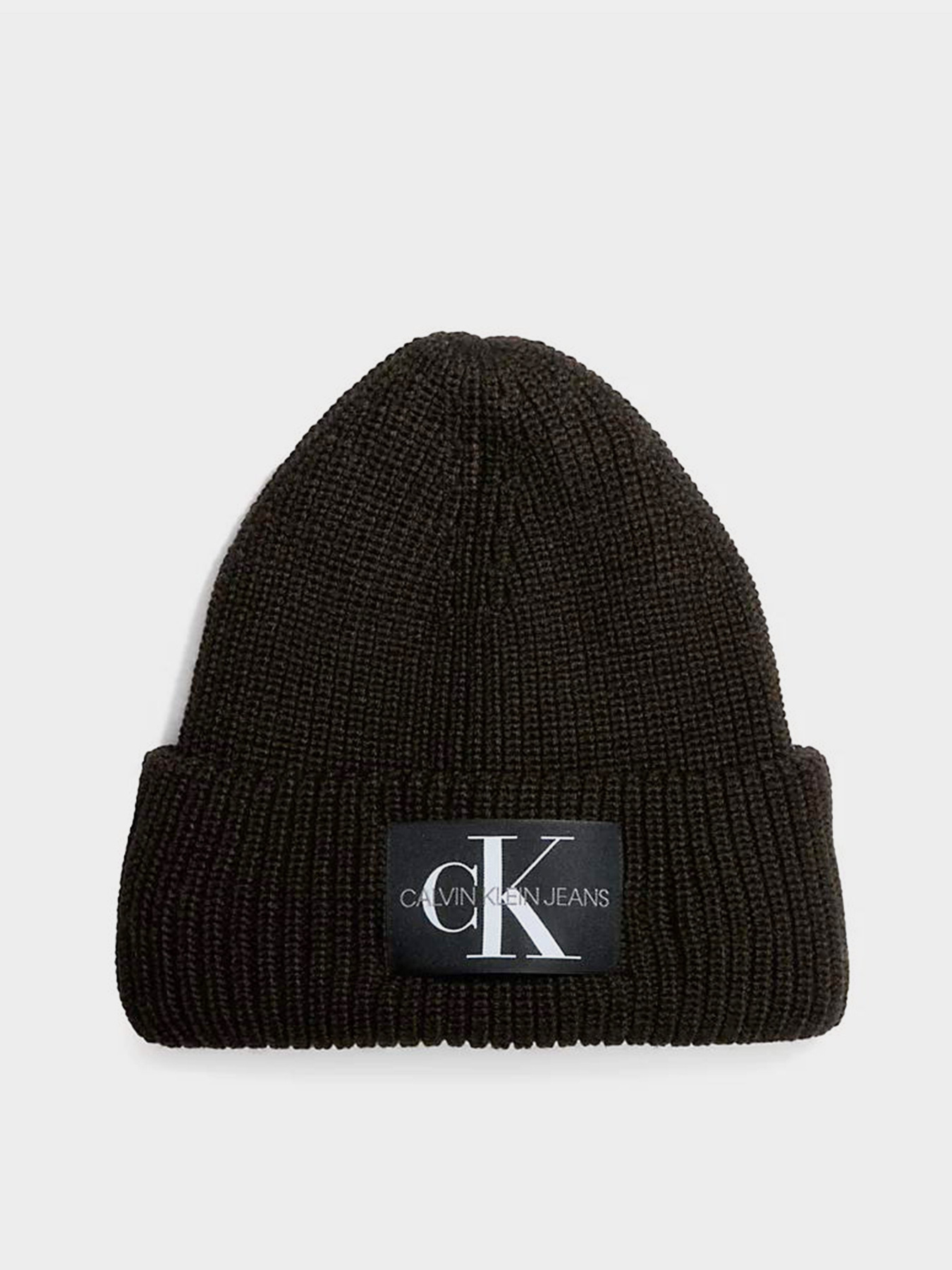 Шапки та кепки Calvin Klein Monologo Patch Beanie модель K50K506242-GT8 Фото
