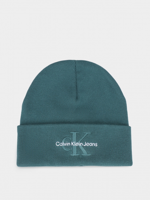 Шапки та кепки Calvin Klein Monologo Embro Beanie модель K50K511160-CA4 Фото