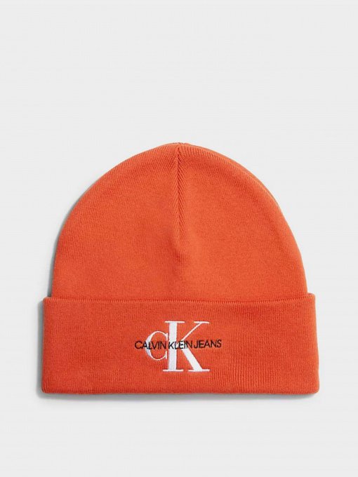 Шапки та кепки Calvin Klein Monologo Embro Beanie модель K50K511160-SEC Фото