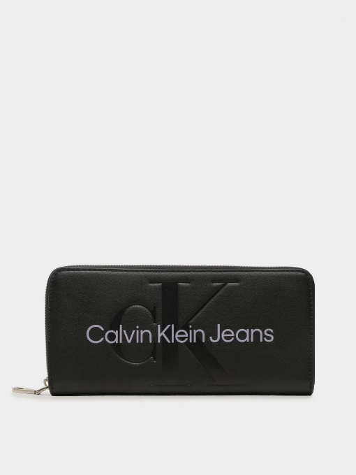 Гаманці Calvin Klein Sculpted Mono Zip Around Mono модель K60K607634-0GJ Фото