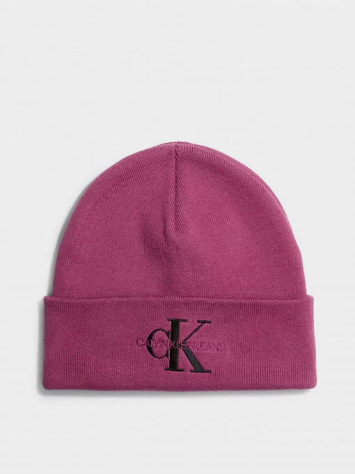 Шапки та кепки Calvin Klein ʼ Monologo Embro Beanie модель K60K611254-VAC Фото