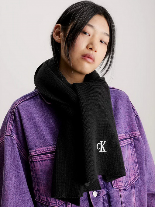 Шарфы и платки Calvin Klein Archive Logo Scarf модель K60K611265-BDS Фото