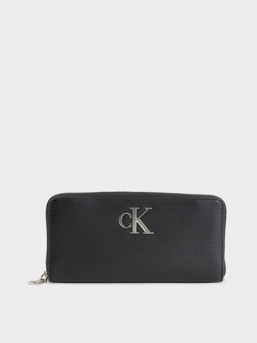 Гаманці Calvin Klein Minimal Monogram Zip Around T модель K60K611269-BDS Фото