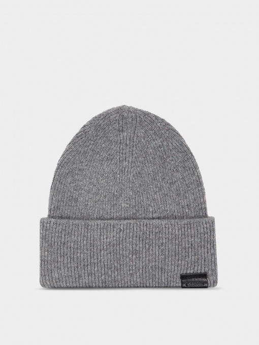 Шапки и кепки Calvin Klein Leather Patch Docker Beanie модель K50K510978-PCD Фото