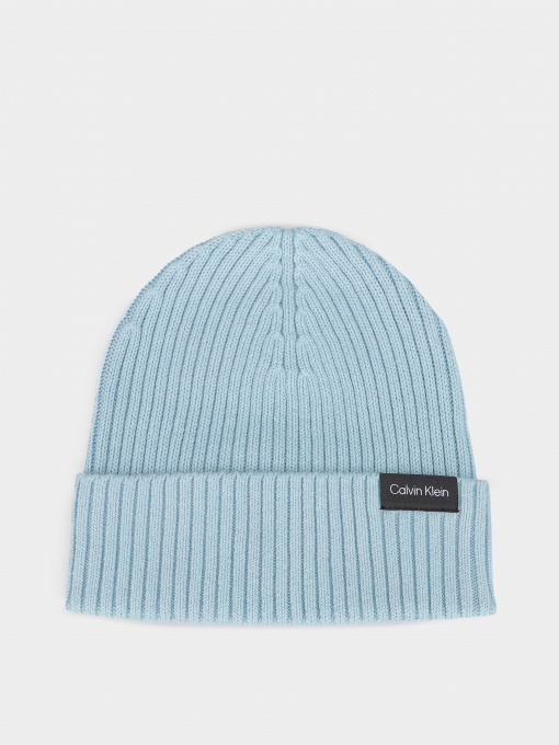 Шапки та кепки Calvin Klein Classic Cotton Rib Beanie модель K50K510982-CW6 Фото