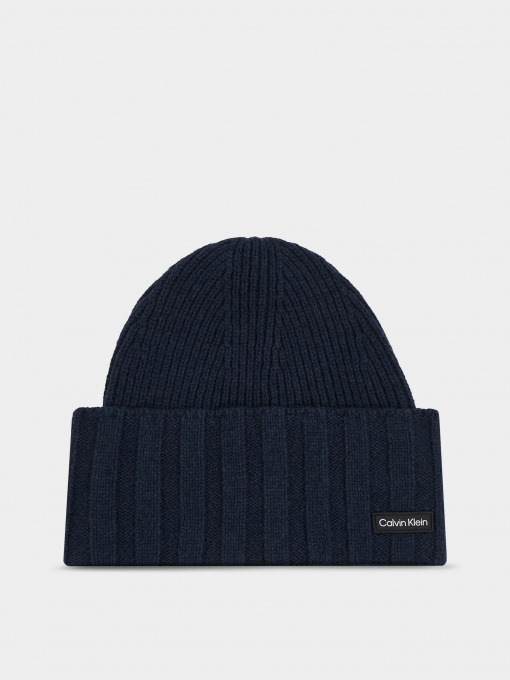 Шапки та кепки Calvin Klein Elevated Rib Beanie модель K50K510985-BA7 Фото