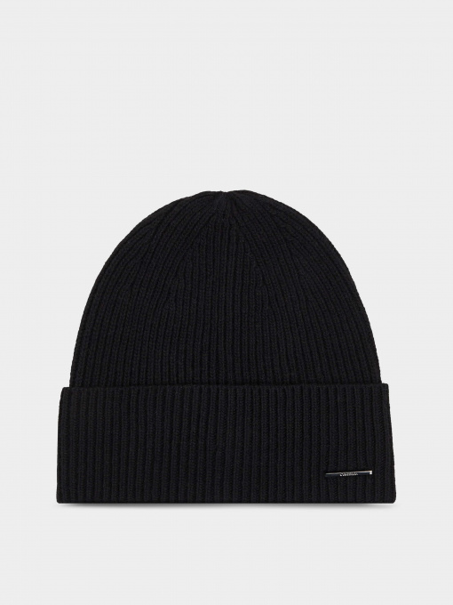 Шапки и кепки Calvin Klein Modern Bar Beanie модель K50K511461-BAX Фото