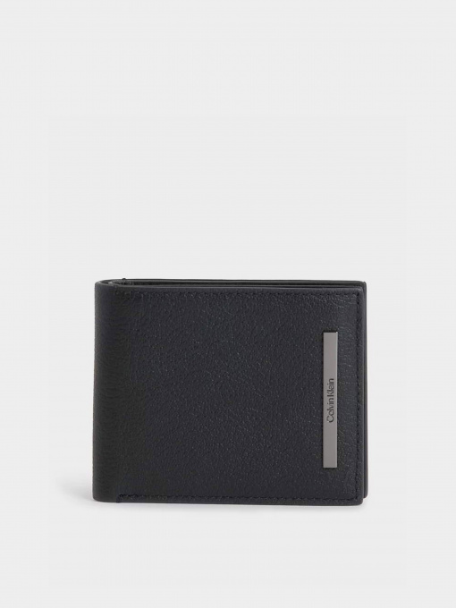 Гаманці Calvin Klein Modern Bar Bifold 5Cc W/Coin модель K50K510889-BAX Фото