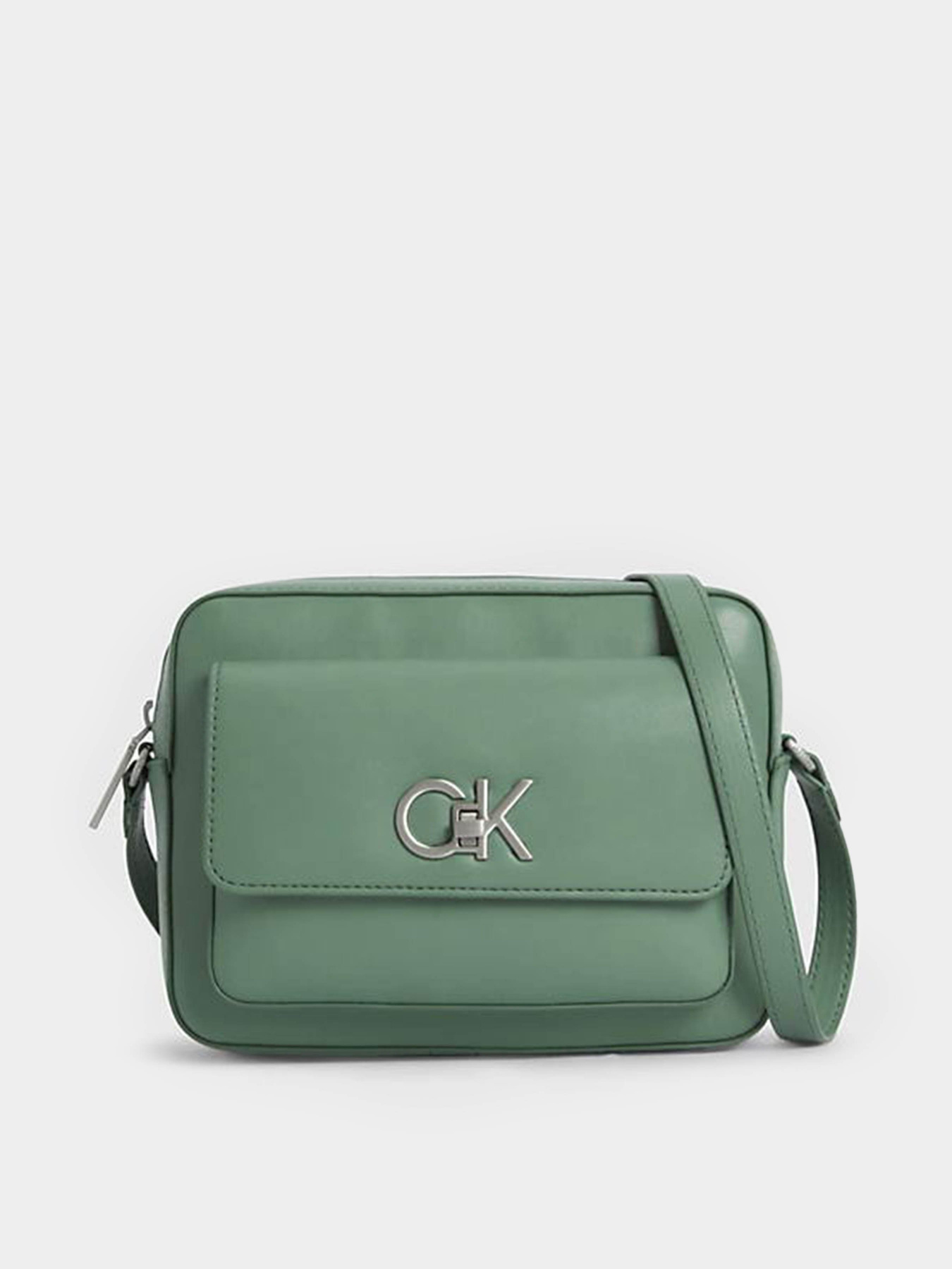 Сумки Calvin Klein Re-Lock Camera Bag W/Flap модель K60K611083-LKG Фото