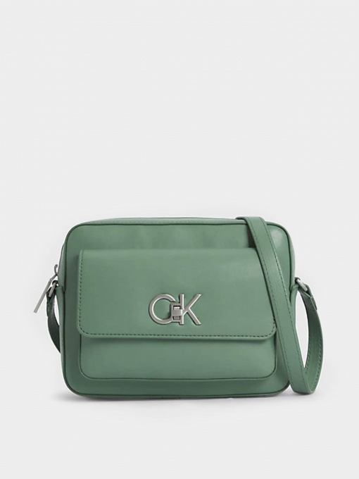 Сумки Calvin Klein Re-Lock Camera Bag W/Flap модель K60K611083-LKG Фото