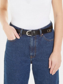 Ремені Calvin Klein Re-Lock Rnd Bckl Blt W/Tip модель K60K611103-BAX Фото